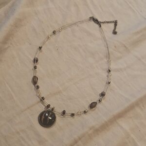 Cat Eye Floating Bead Necklace
